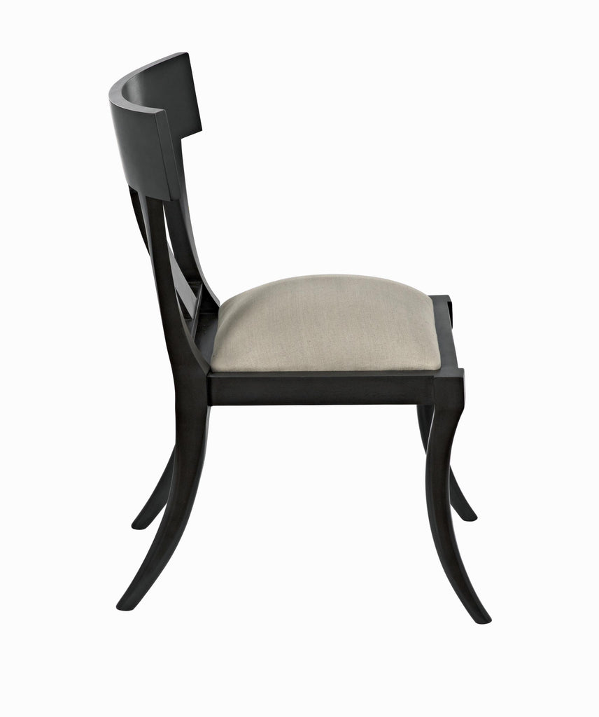 NOIR Athena Side Chair Pale