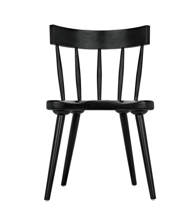 NOIR Esme Chair Hand Rubbed Black