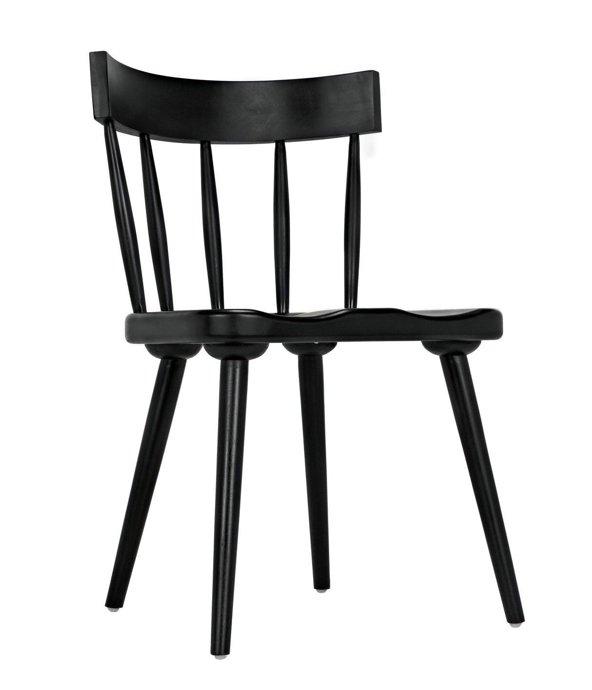 NOIR Esme Chair Hand Rubbed Black