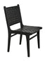 NOIR Dede Dining Chair Leather Black