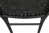 NOIR Dede Dining Chair Leather Black