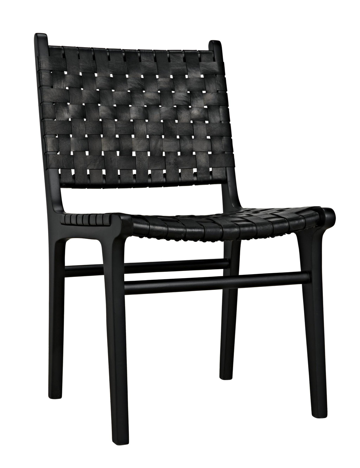NOIR Dede Dining Chair Leather Black