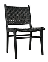 NOIR Dede Dining Chair Leather Black