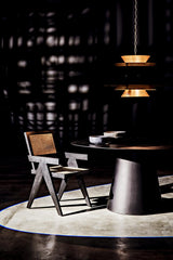 NOIR Jude Chair with Caning Black