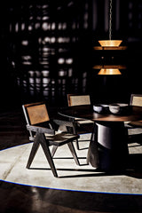 NOIR Jude Chair with Caning Black