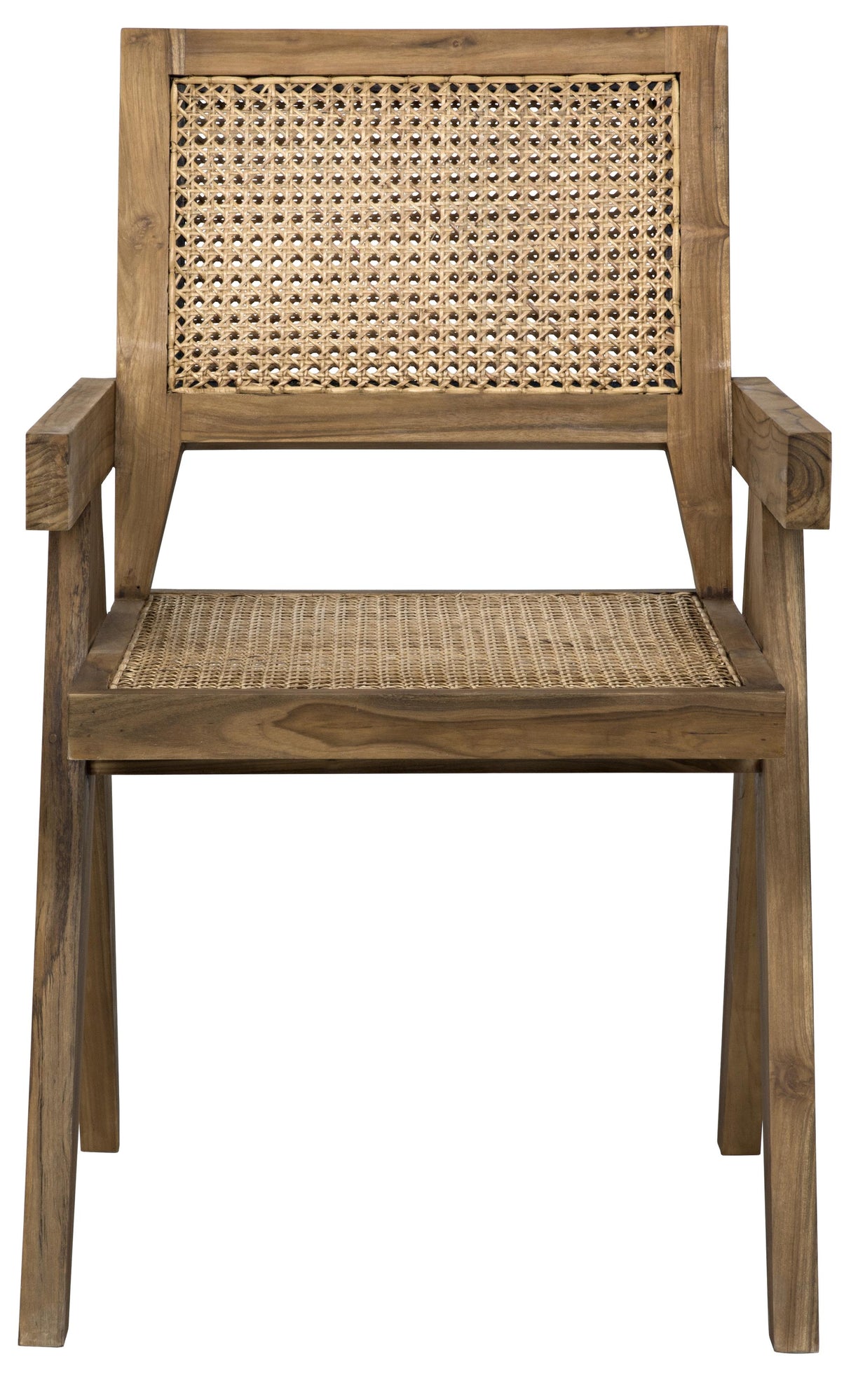 NOIR Jude Chair with Caning Teak