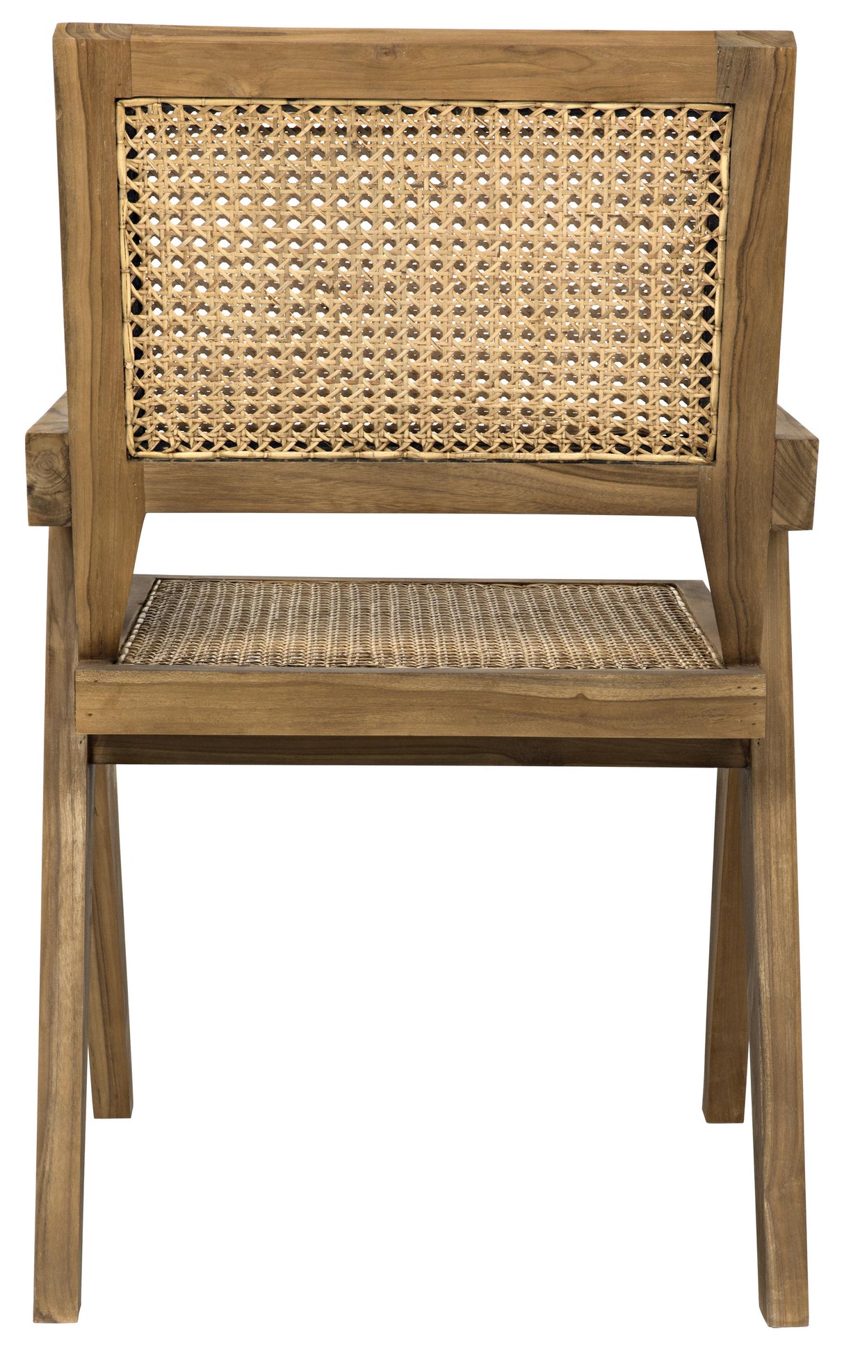 NOIR Jude Chair with Caning Teak