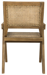 NOIR Jude Chair with Caning Teak