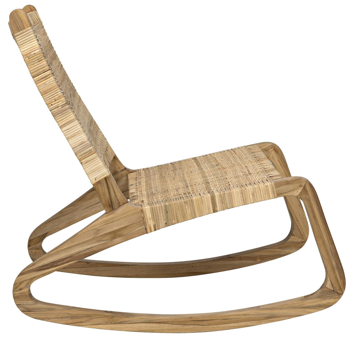 NOIR Las Palmas Chair Teak with Woven