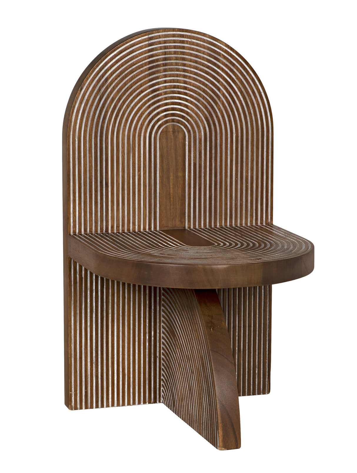 NOIR Jupiter Chair Dark Walnut