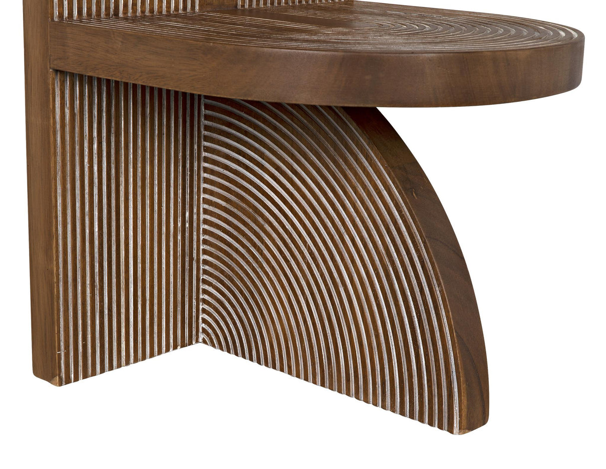 NOIR Jupiter Chair Dark Walnut