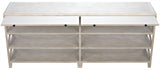 NOIR Sutton Console White Wash