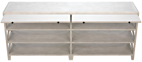 NOIR Sutton Console White Wash