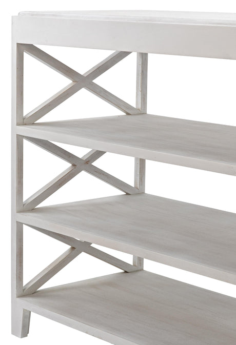 NOIR Sutton Console White Wash