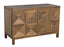 NOIR Quadrant 2 Door Sideboard Dark Walnut