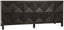 NOIR Quadrant 3 Door Sideboard Ebony Walnut