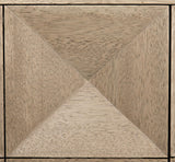 NOIR Quadrant 2 Door Sideboard Washed Walnut