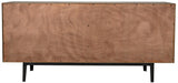 NOIR Bourgeois Sideboard Walnut and Steel