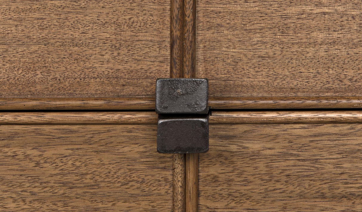 NOIR Bourgeois Sideboard Walnut and Steel