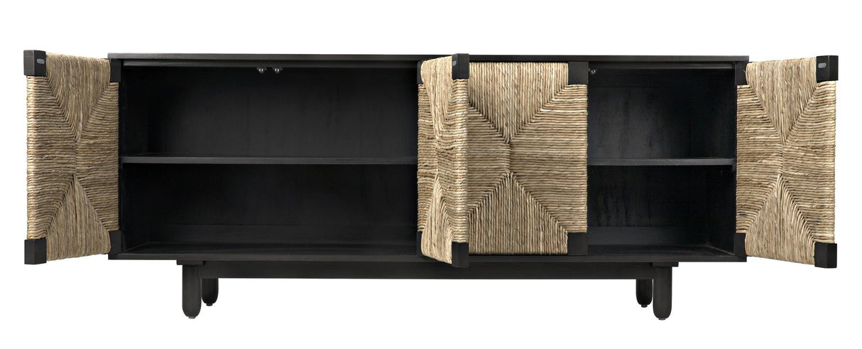 NOIR Brook 4 Door Sideboard Pale