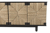NOIR Brook 4 Door Sideboard Pale