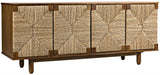 NOIR Brook 4 Door Sideboard Teak