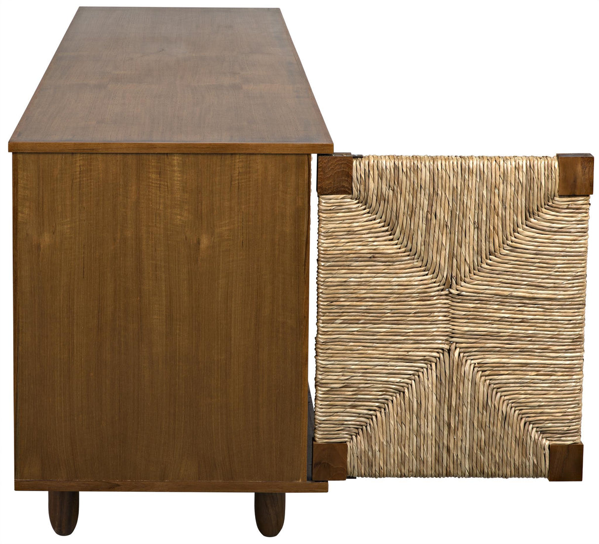 NOIR Brook 4 Door Sideboard Teak