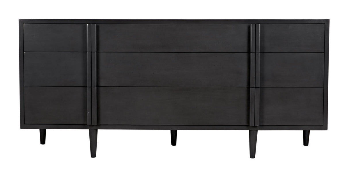 NOIR Morten 9 Drawer Dresser Pale