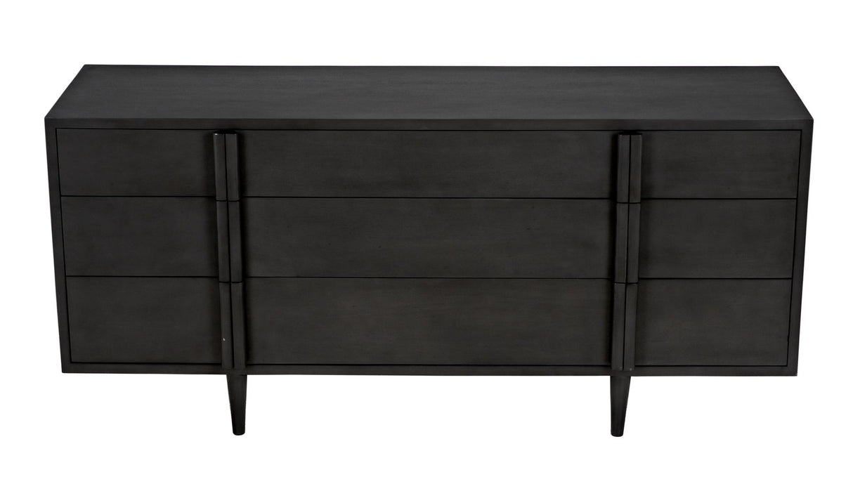 NOIR Morten 9 Drawer Dresser Pale