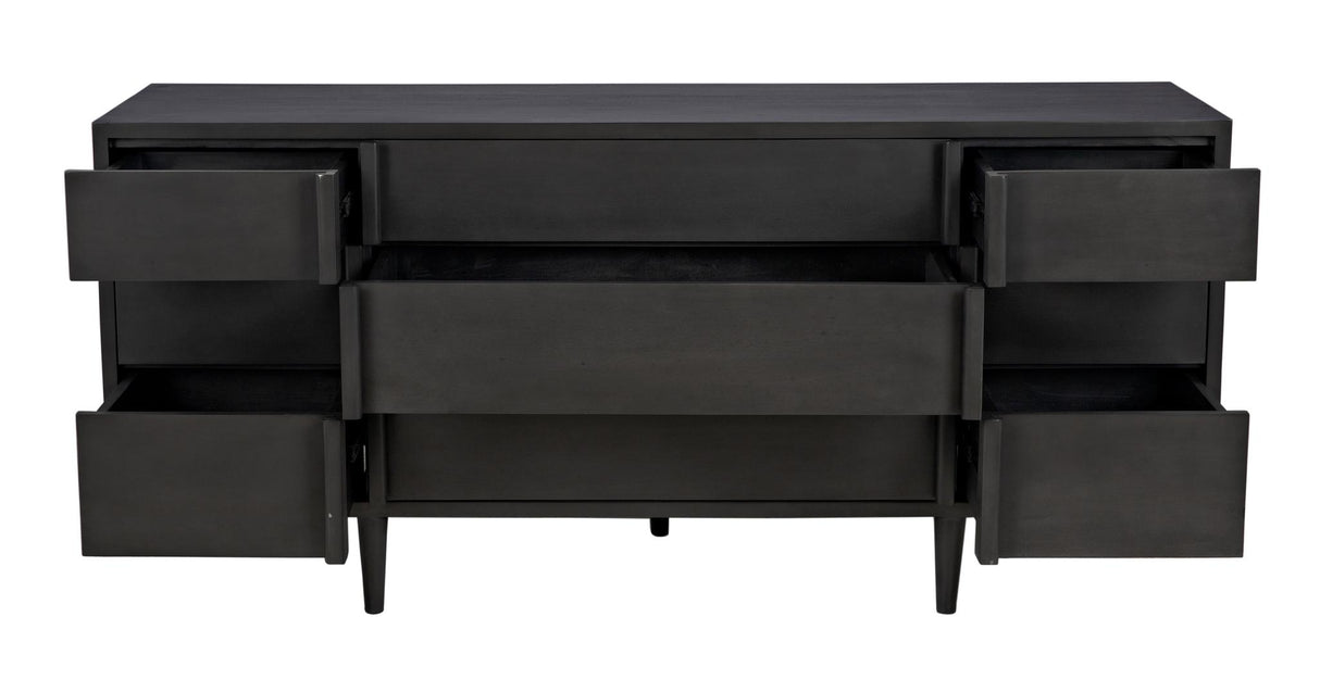 NOIR Morten 9 Drawer Dresser Pale