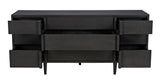 NOIR Morten 9 Drawer Dresser Pale