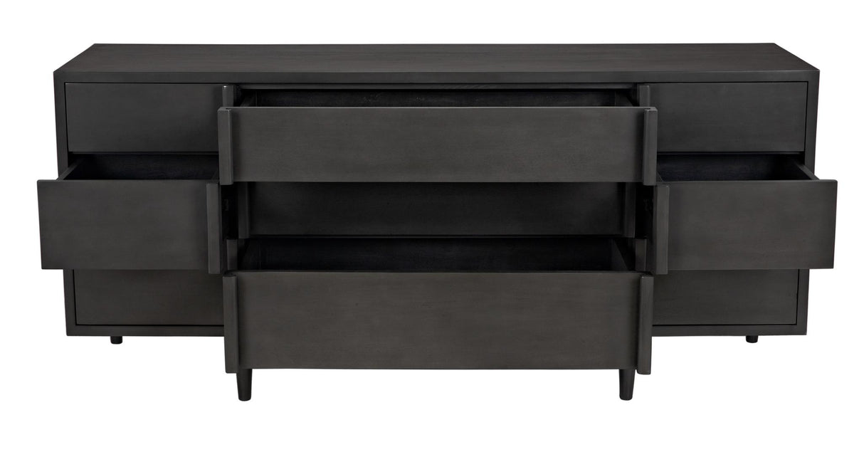 NOIR Morten 9 Drawer Dresser Pale