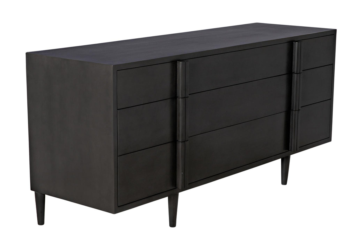 NOIR Morten 9 Drawer Dresser Pale