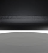 NOIR Novie Console Large Black Steel with Dark Walnut