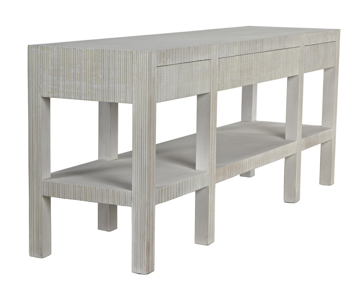 NOIR Conrad Console White Wash