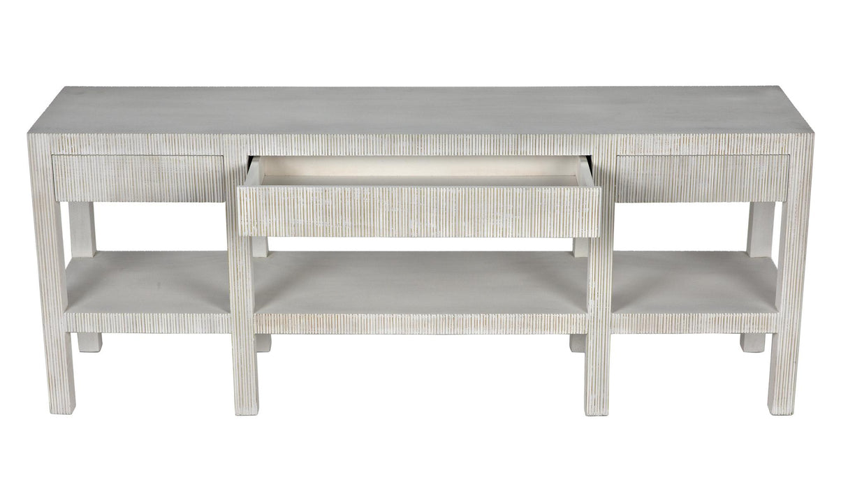 NOIR Conrad Console White Wash