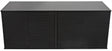 NOIR Smith 4 Door Sideboard Hand Rubbed Black