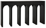 NOIR Bridge Console Hand Rubbed Black