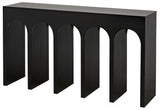 NOIR Bridge Console Hand Rubbed Black