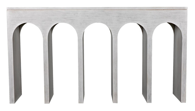 NOIR Bridge Console White Wash