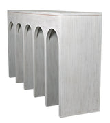 NOIR Bridge Console White Wash