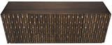NOIR Alameda Sideboard Large Dark Walnut