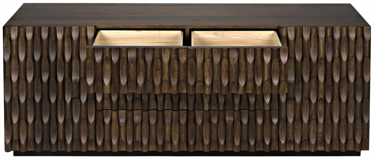 NOIR Alameda Sideboard Large Dark Walnut