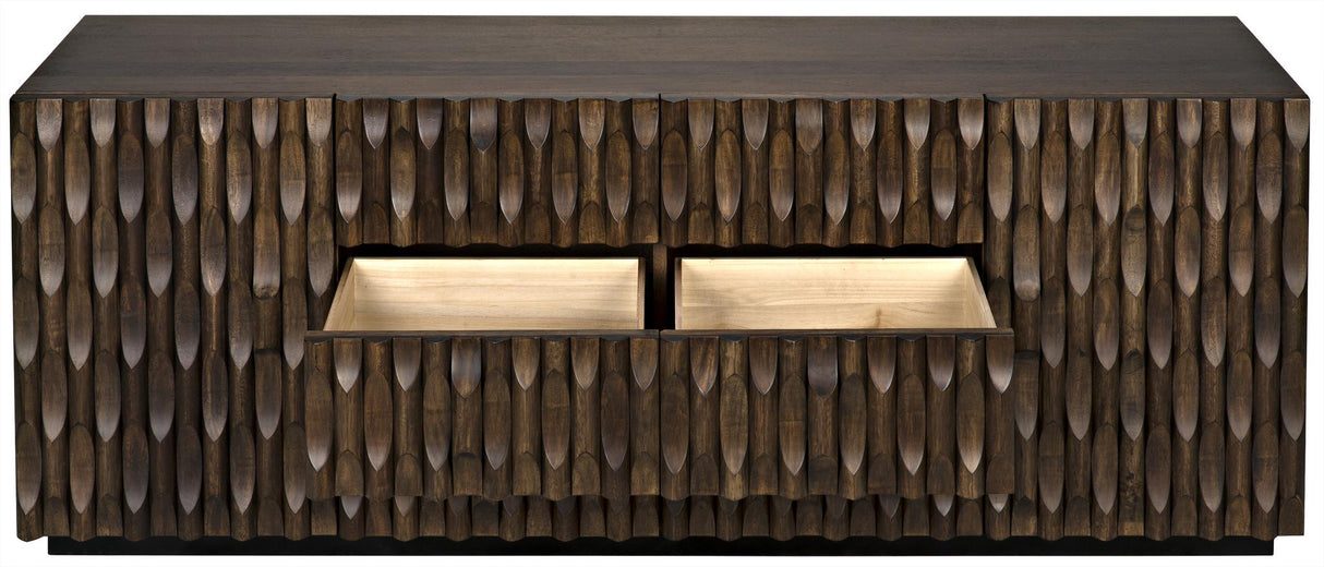 NOIR Alameda Sideboard Large Dark Walnut
