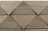 NOIR Draco Sideboard with Steel Stand Washed Walnut