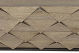 NOIR Draco Sideboard with Steel Stand Washed Walnut