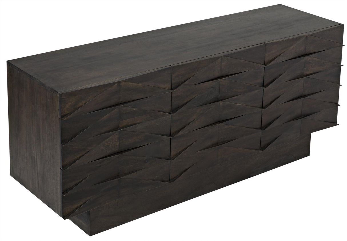 NOIR Drake Sideboard Ebony Walnut