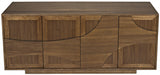 NOIR Collage Sideboard Dark Walnut
