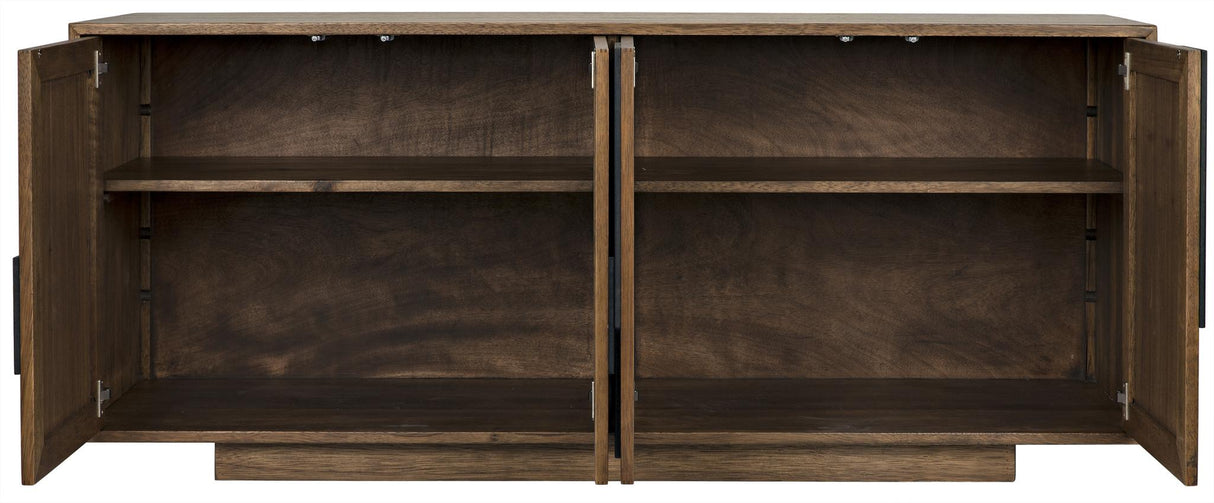 NOIR Collage Sideboard Dark Walnut