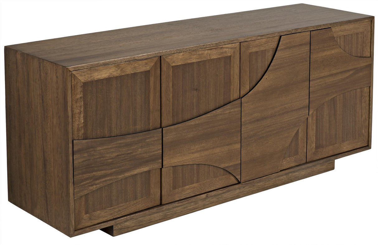 NOIR Collage Sideboard Dark Walnut